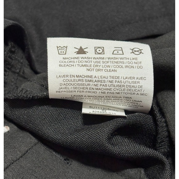 Nike Golf Black Shorts Men's 32 MSU Logo Embroidered Pleated Front Polyester - Picture 9 of 9